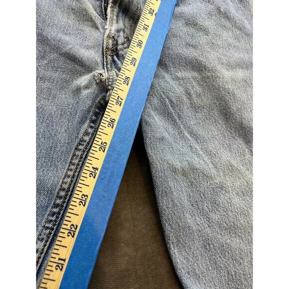 Levi's 505 Jeans Mens Size 36x30 Regular Fit Straight Leg Blue Denim Mexico‎ Vtg - Picture 3 of 7
